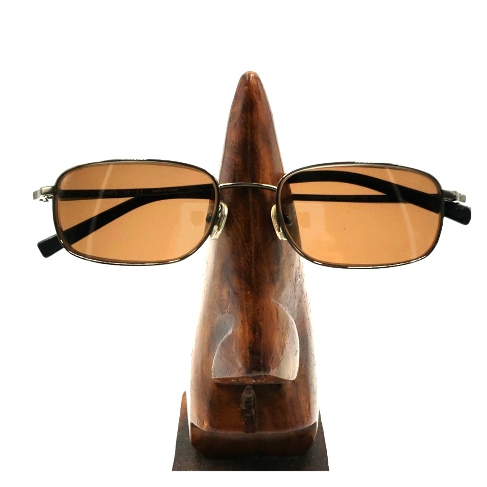 Chaps Titanium Gunmetal Oval Sunglasses Frames